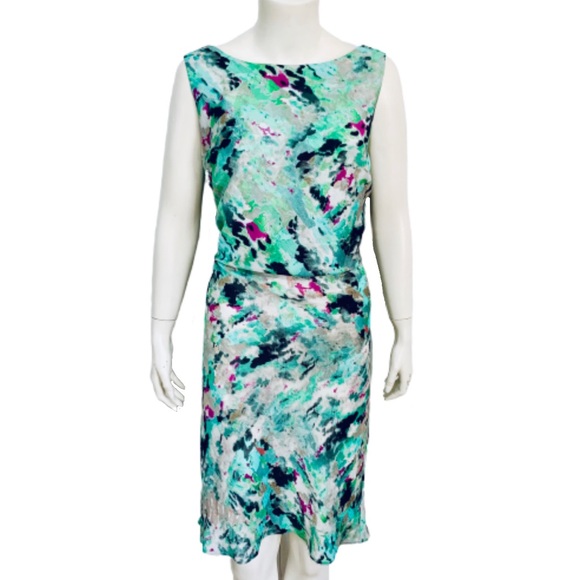 Ann Taylor Dresses & Skirts - ANN TAYLOR | Petite Watercolor Blouson Dress 16P